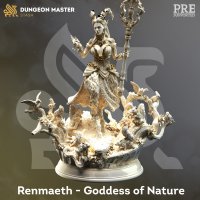 Renmaeth - Goddess of Nature Figure (Unpainted)