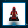Red Symbiote Monster Minifigure