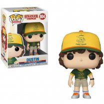 Funko POP Television: Stranger Things - Dustin (At Camp) Figure