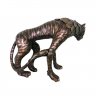 Handmade Striped Panther Figure