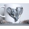 Elephants Mug With Decor