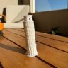 Leaning Tower of Pisa Model Figure
