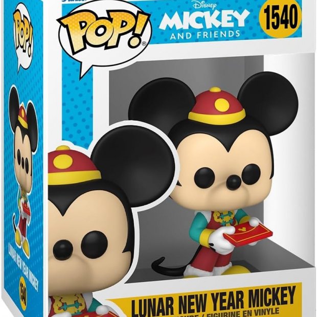 Funko Pop Disney: Classics - Lunar New Year Mickey Mouse Figure