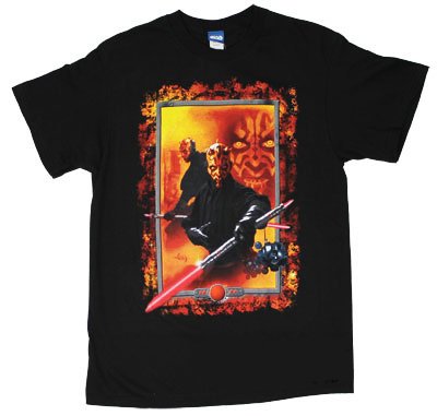 Official Star Wars - Framed Maul T-Shirt