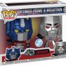 Funko Pop: Transformers Generation 1 - Metallic Optimus Prime and Megatron Figure