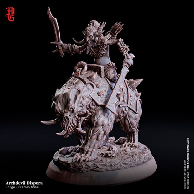 Archdevil - Satyr of Dysporus Figure (Unpainted)