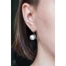 Cotton Flower Jewelry Set