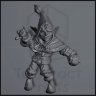 Goblin Alk is a Snowball Thrower Figure (Unpainted)