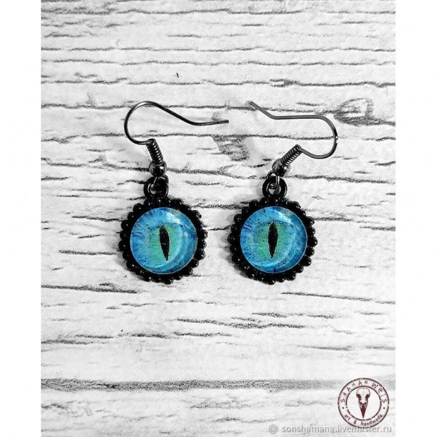 Cat's Eyes Earrings