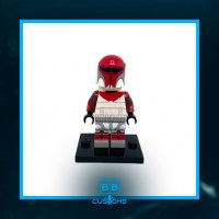 Sci-Fi Red Armored Commander Minifigure V2