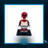 Sci-Fi Red Armored Commander Minifigure V2