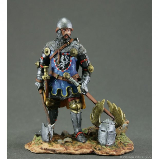 Medieval European Knight Figure