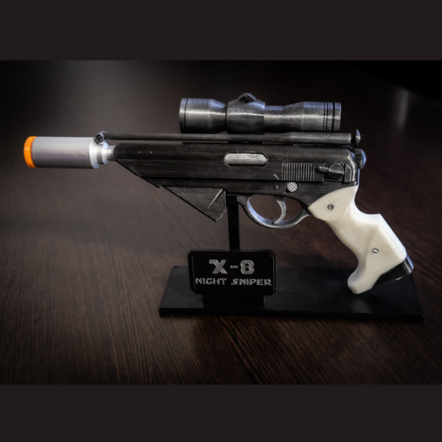 X-8 Night Sniper Blaster Pistol Replica | Star Wars Cosplay