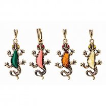 Lizard Pendant Necklace