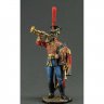 Russian Headquarters Trumpeter of the Hussar 1812 Regiment Figure