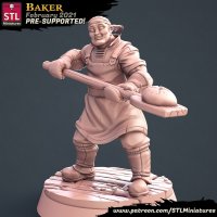 Baker Figure (Unpainted)