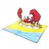 Pop-Up Pokemon - Krabby DIY Paper Craft Kit