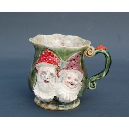 Pair Of Fly Agarics Mug With Decor