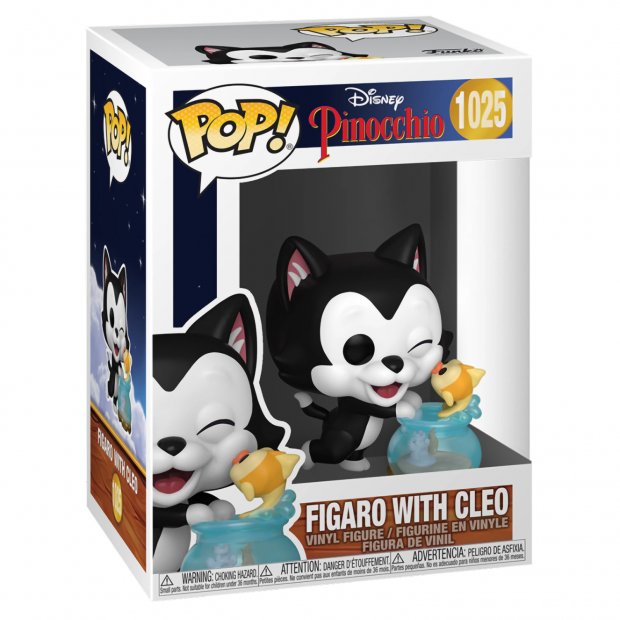 Funko Pop Disney: Pinocchio - Figaro Kissing Cleo Figure