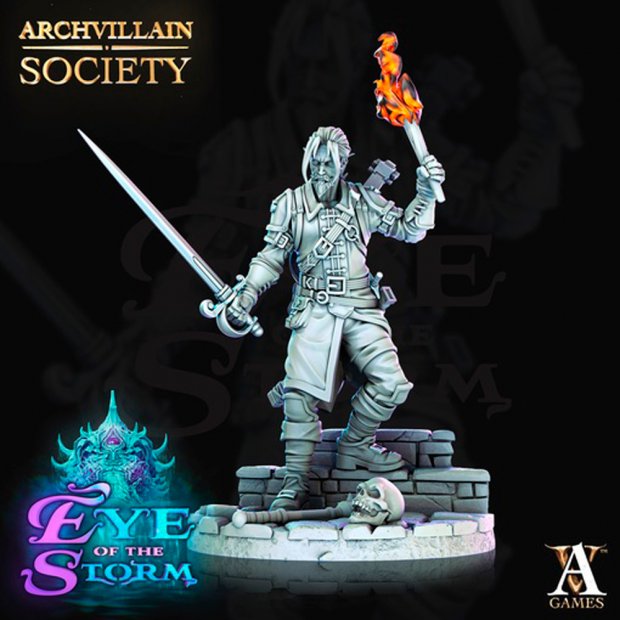 Man Tomb Explorer Figure (Unpainted)