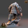 Grozler Hang, Orc Barbarian Figure (Unpainted)