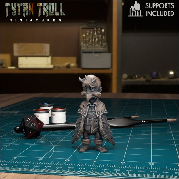 Offended chick Figure (Unpainted)
