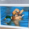 Wild Grace: The Moment of the Hunt. Oil pastel, 23x32 cm.