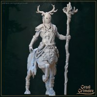 Centaur Druid Figure (Unpainted)