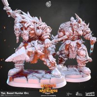 Yar - Beast Hunter Orc Figure (Unpainted)