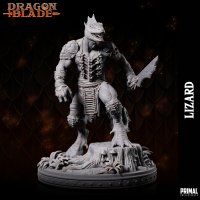 Lizard Figure (Unpainted)