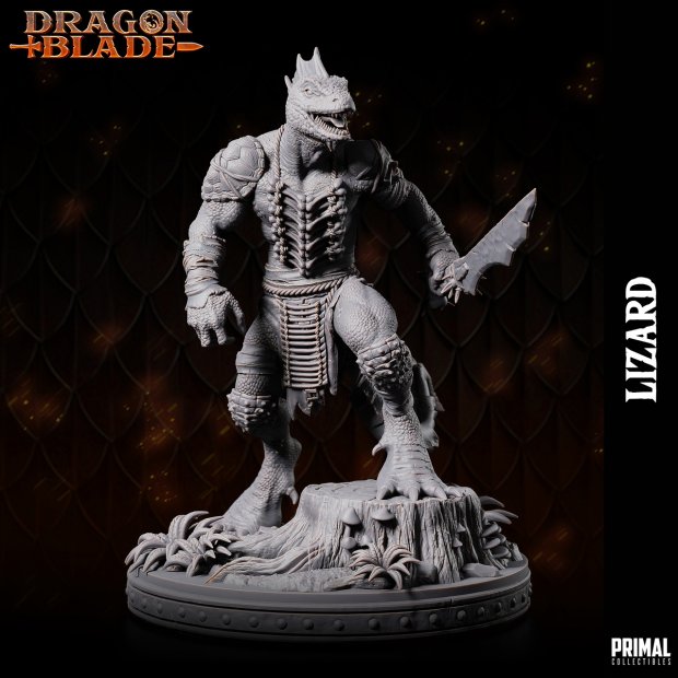 Lizard Figure (Unpainted)