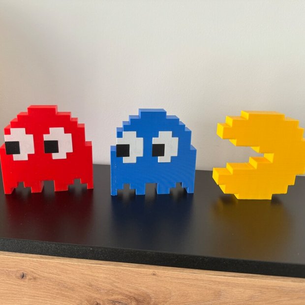Pac-Man Set Model Figures