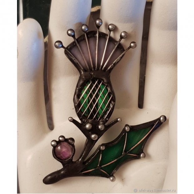 Thistle Brooch