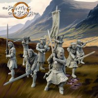 Irish warriors Figure (Unpainted)