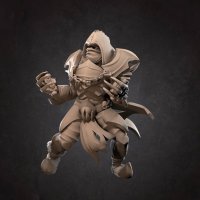 Obsessed killer in the hood Figure (Unpainted)