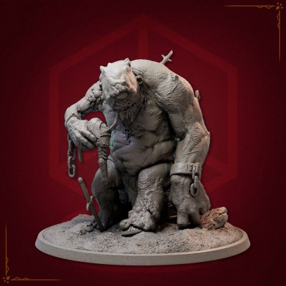 The Blind Cyclops Kagsog Figure (Unpainted)