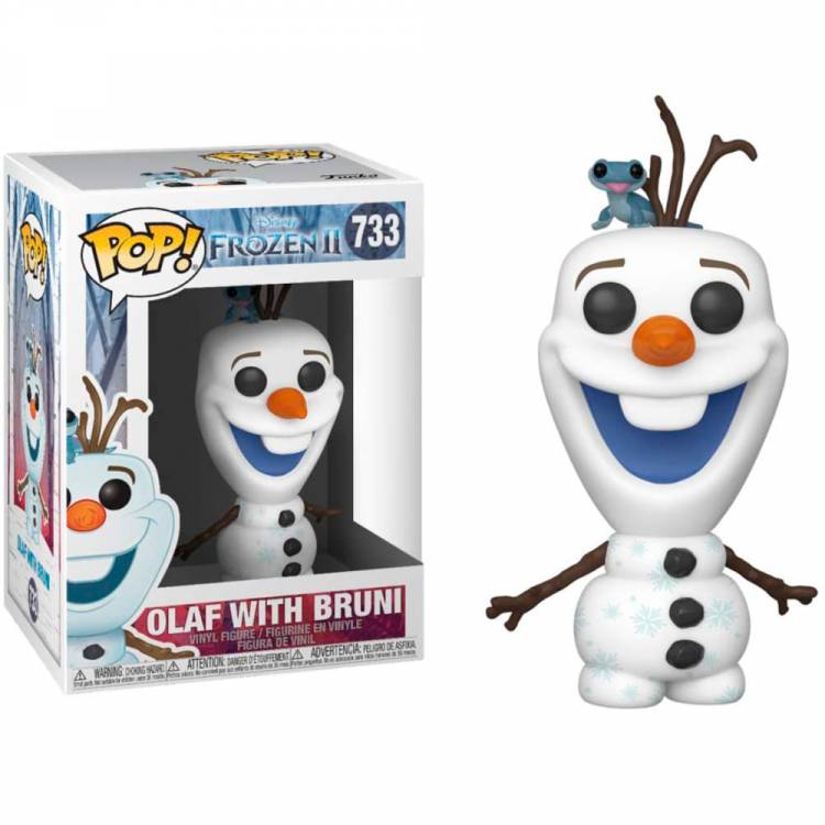 Funko POP Disney: Frozen 2 - Olaf with Bruni Figure