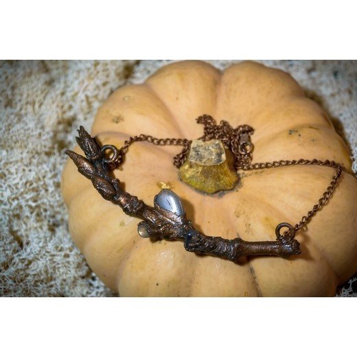 Poplar Branch Pendant Necklace