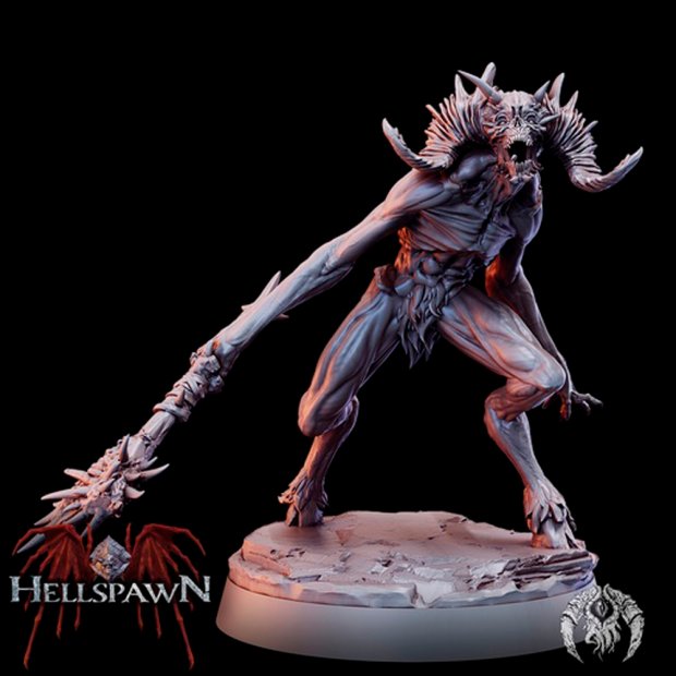 Tracking Devils from the Vanguard Figure (Unpainted)