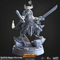 Gruff Ho Megas - Pyre Lady Figure (Unpainted)