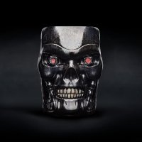 Handmade Terminator - T-800 Skull Mug