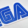 SEGA 3D Printed Shelf Sign Stand
