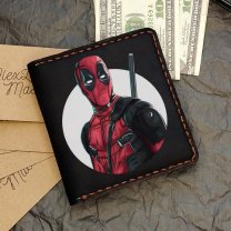 Handmade Marvel - Deadpool Custom Small Wallet