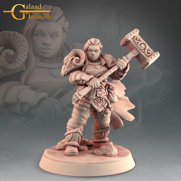 Dwarf Figure (Unpainted)