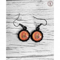 The Lord Of The Rings - Eye Of Sauron Earrings