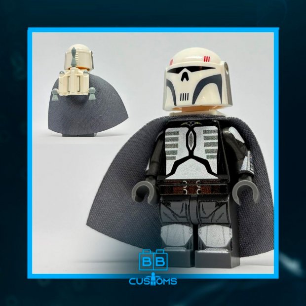 Sci-Fi Armored Inquisitor Warrior Minifigure