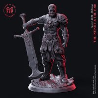Cable Master Sword Figure (Unpainted)