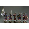 Soldiers Of Peter The Great Set Of 5 Figures