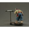 Pirate With Cannon Figure