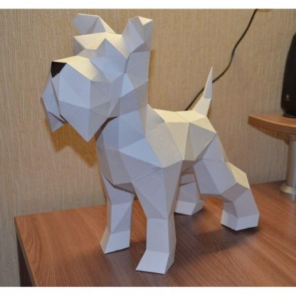 Schnauzer 3D Building Set
